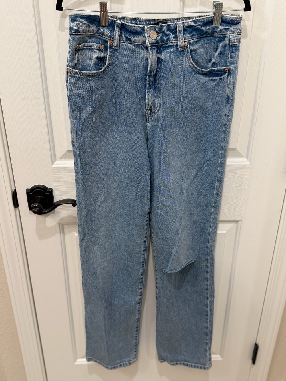 Sincerely Jules Light Blue Straight Leg Jeans